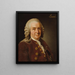 Carl von Linné 1707-1778 botanist professor - Alexander Roslin — ingelijst kunstwerk aan de muur