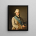 Broer van hertog Frederik-Adolphe Gustave III - Alexander Roslin — ingelijst kunstwerk aan de muur