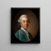 Portret van Charles Marin de La Haye des Fossés, rentmeester-generaal van de koning 1736-1790 - Alexander Roslin — ingelijst kunstwerk aan de muur