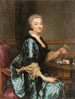 Portret van Marguerite de Conzié - Alexander Roslin — weergave van het kunstwerk