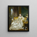 La comtesse d'Egmont Pignatelli en costume espagnol - Alexander Roslin — ingelijst kunstwerk aan de muur