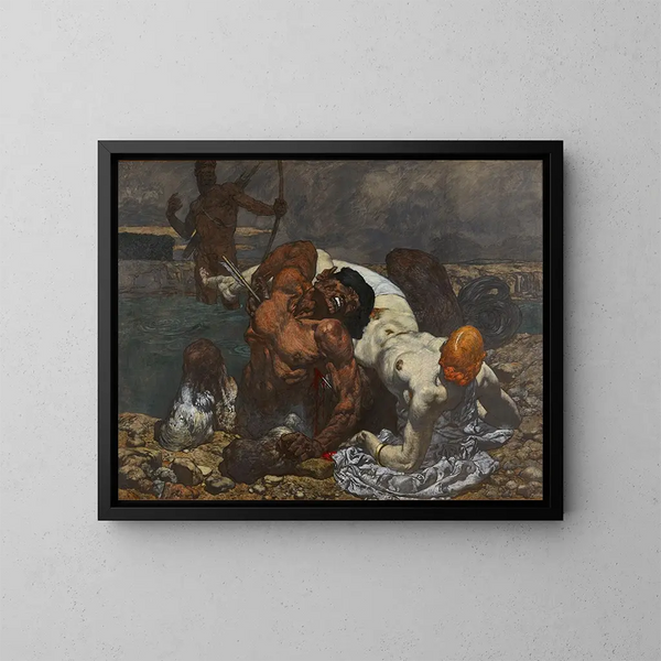 Nessus Painting - Alexander Rothaug — framed artwork on a wall