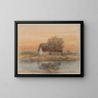 Alexander Schaepkens - Farm with Tree.webp