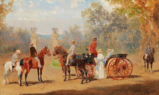 Alexander Von Bensa - Motiv Aus Schnbrunn Bei Wien.webp