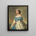 Alexandra Baroness von und zu Bodman née Offensandt von Berckholtz - Alexandra von Berckholtz — ingelijst kunstwerk aan de muur