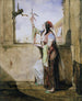 Une Odalisque - Alexandre-Gabriel Decamps — weergave van het kunstwerk