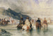 Oversteek van de rivier - Alexandre-Gabriel Decamps — weergave van het kunstwerk