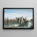 Oversteek van een rivier - Alexandre-Gabriel Decamps — ingelijst kunstwerk aan de muur