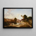Souvenir de Turquie d'Asie, Environs de Smyrne - Alexandre-Gabriel Decamps — ingelijst kunstwerk aan de muur