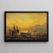 De wonderbare visvangst - Alexandre-Gabriel Decamps — ingelijst kunstwerk aan de muur