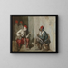 Gardiens turcs - Alexandre-Gabriel Decamps — ingelijst kunstwerk aan de muur