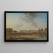 View of Louis XV Square - Alexandre-Jean Noël — framed artwork on a wall