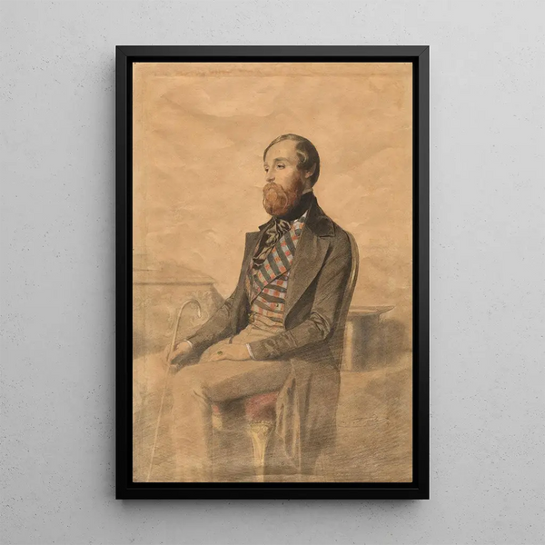 Alexandre Bida - Portrait of Alfred de Musset 18101857.webp