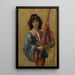 Een pagina - Alexandre Cabanel — ingelijst kunstwerk aan de muur