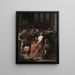 Jezus in de rechtszaal - Alexandre Cabanel — ingelijst kunstwerk aan de muur