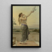 De boodschapper van de liefde - Alexandre Cabanel — ingelijst kunstwerk aan de muur