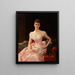 Olivia Peyton Murray coupe la femme de William Bayard - Alexandre Cabanel — ingelijst kunstwerk aan de muur