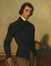 Portret van een jonge kunstenaar - Alexandre Cabanel — weergave van het kunstwerk