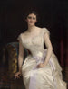 portret van Mary Victoria Leiter, toekomstige Lady Curzon de Kedleston, onderkoningin van India - Alexandre Cabanel — weergave van het kunstwerk
