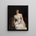 portret van Mary Victoria Leiter, toekomstige Lady Curzon de Kedleston, onderkoningin van India - Alexandre Cabanel — ingelijst kunstwerk aan de muur