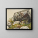 Rotslandschap - Alexandre Cabanel — ingelijst kunstwerk aan de muur