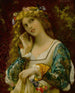 Luisterend naar de stem van de echo - Alexandre Cabanel — weergave van het kunstwerk