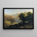 Lake Lucerne - Alexandre Calame — framed artwork on a wall