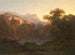 Landschapschilderij met berglandschap - Alexandre Calame — weergave van het kunstwerk