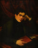 Alphonse de Lamartine - Alexandre Couder — weergave van het kunstwerk