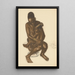 Reproductie van het schilderij van Afrikaanse tekeningen en schilderijen pl 35 - Alexandre Iacovleff