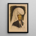 Reproductie van het schilderij Vrouw uit Kirgizië Soubashi - Alexandre Iacovleff