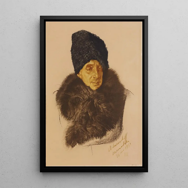 Georges-Marie Haardt - Alexandre Iacovleff — ingelijst kunstwerk aan de muur