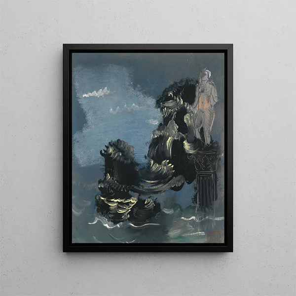 Mythologische scène - Alexandre Iacovleff — ingelijst kunstwerk aan de muur