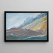 De flankers van de bergen van de Karakoram - Alexandre Iacovleff — ingelijst kunstwerk aan de muur