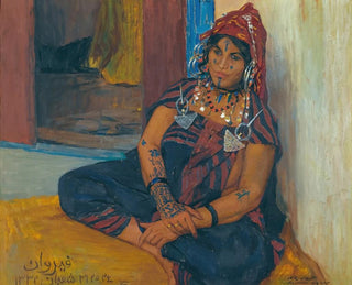 Alexandre Roubtzoff - Moubaraka In Kairouan.webp