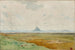 De baai van Mont-Saint-Michel met de rots van Tombelaine - Alexandre Séguier — weergave van het kunstwerk