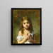 Childhood Painting - Alexei Harlamoff — framed artwork on a wall