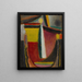 Samenvatting Hoofd - Alexej von Jawlensky — ingelijst kunstwerk aan de muur