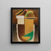 Hoofd abstract Hoofd constructief - Alexej von Jawlensky — ingelijst kunstwerk aan de muur