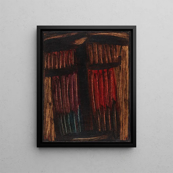 Grote uren van meditatie vóór de geboorte van Christus - Alexej von Jawlensky — ingelijst kunstwerk aan de muur