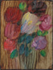 Grote stilleven van pioenen bij schemering - Alexej von Jawlensky — weergave van het kunstwerk