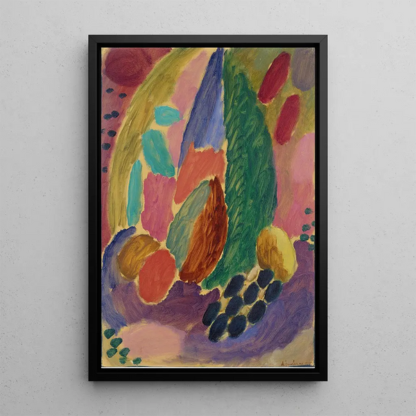 Reproductie van het schilderij Grote variatie schilderij - Alexej von Jawlensky