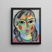 Meisje - Alexej von Jawlensky — ingelijst kunstwerk aan de muur