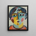 Hoofd van een meisje - Alexej von Jawlensky — ingelijst kunstwerk aan de muur