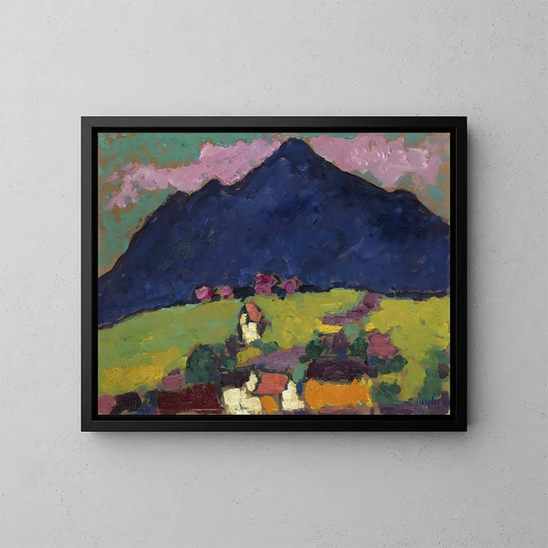 Murnau - Alexej von Jawlensky — ingelijst kunstwerk aan de muur