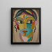Tête mystique Tête de fille de face - Alexej von Jawlensky — ingelijst kunstwerk aan de muur