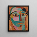 Tête mystique La Merveille - Alexej von Jawlensky — ingelijst kunstwerk aan de muur
