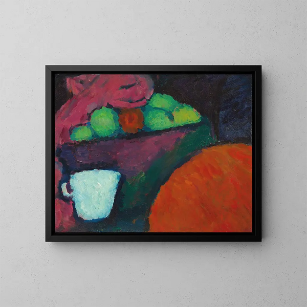 Natuurstudie met kopje - Alexej von Jawlensky — ingelijst kunstwerk aan de muur