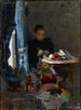 De moeder van de kunstenaars - Alexej von Jawlensky — weergave van het kunstwerk
