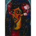 La Mantille bleue - Alexej von Jawlensky — weergave van het kunstwerk